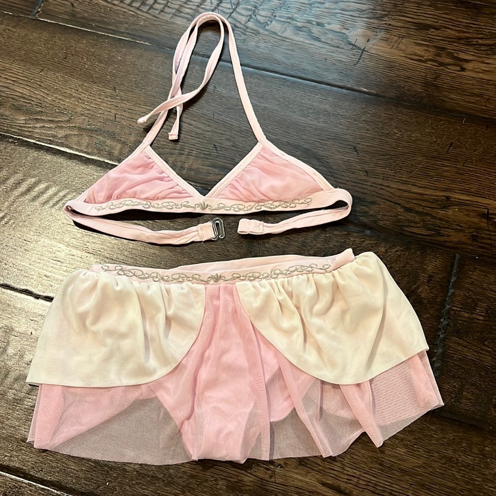 Chasing Fireflies Princess swimsuit pink girls bikini 7